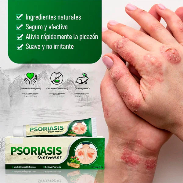 PsoriCare™ (Crema Antifúngica y Antipicazón)  +ENVIO GRATIS 🚚