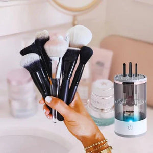 BRUSHY PRO™ MÁQUINA DE LAVADO DE BROCHAS 3 EN 1